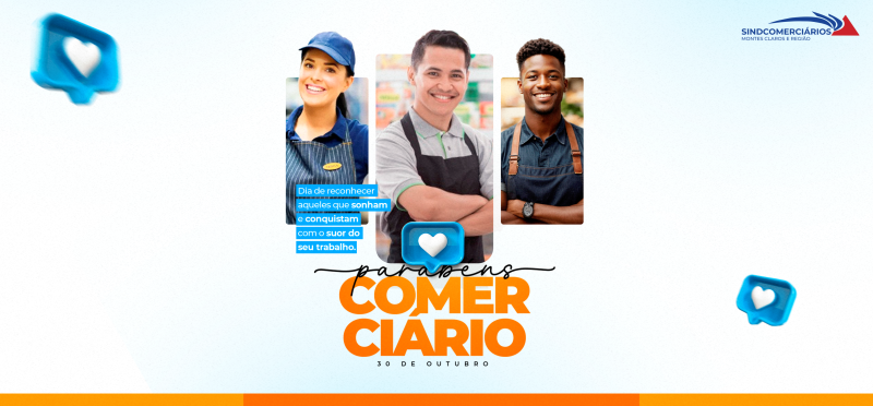 FELIZ DIA DO COMERCIÁRIO