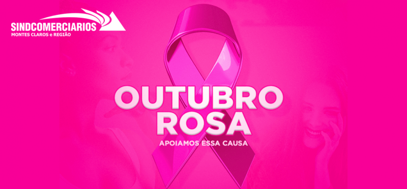 Outubro Rosa: O Sindcomerciarios apoia esta campanha