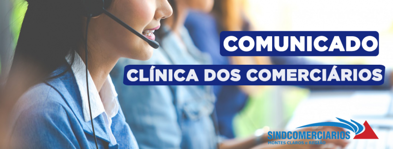 COMUNICADO DO ATENDIMENTO CLÍNICA