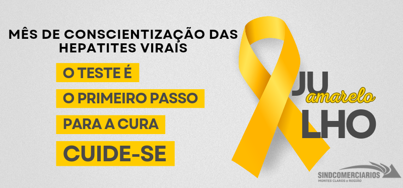 CLÍNICA DOS COMERCIÁRIOS APOIA JULHO AMARELO